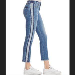 7 for All Mankind Edie Stripe Straight Leg